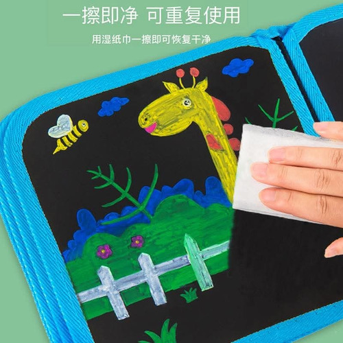 Pizarra Mágica Infantil Colorear Libro Borrable Reutilizable