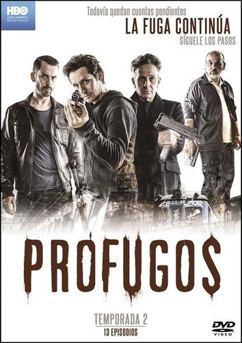 Imagen 1 de 2 de Dvd - Profugos - Segunda Temporada