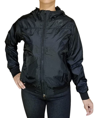 Campera Rompeviento Mujer Impermeable Con Capucha Ynsignya