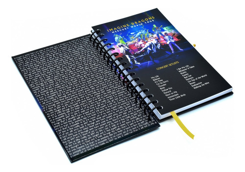 Libreta Imagine Dragons Edición Mercury World Tour