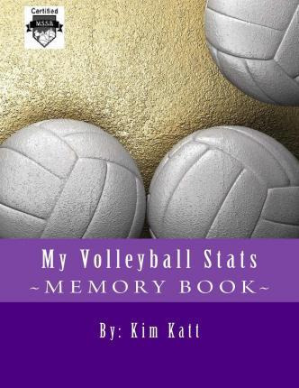 Libro My Volleyball Stats - Kim Katt