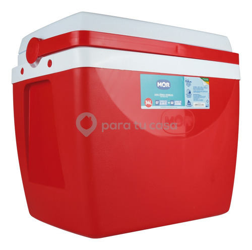 Imagen 3 de 10 de Conservadora Heladerita Heladera Portatil Playa Camping 34 L