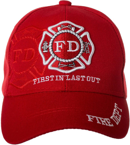 Fire Department First In Last Out Cap - Firefighter Gift -10