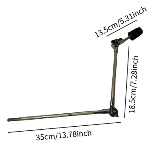 Drum Extension Clamp Adjustable Cymbal Stands Support Cymbal