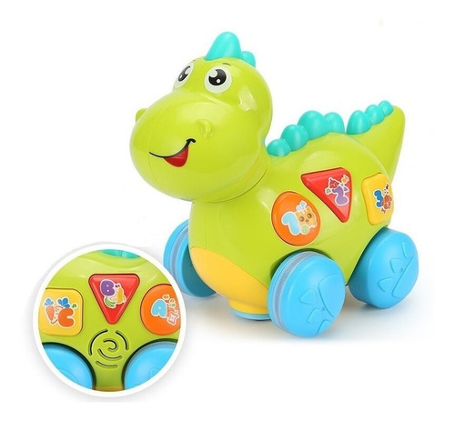 Dino Para Aprender Luz Sonido Hola 6105 Didactico Full Edu