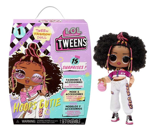 Brinquedo Lol Surprise Tweens Fashion Doll Hoops Cutie 8975