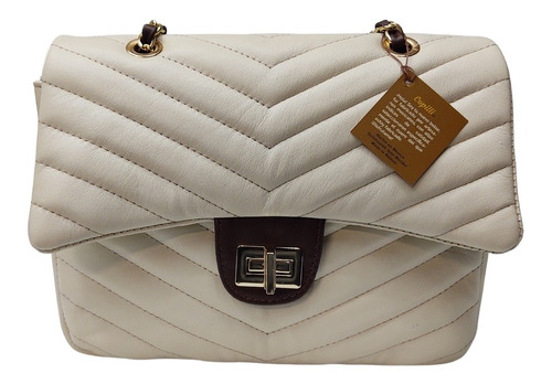 Bolso De Piel Copilli Tipo Crossbody Cindy