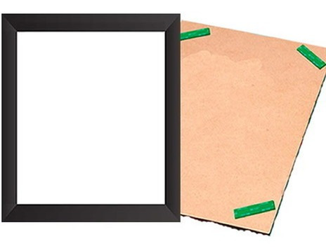 Imagem 3 de 3 de Quadro Com Moldura - Café E Jesus