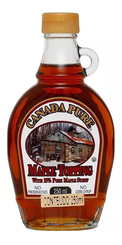 Xarope De Bordo Maple Topping Canada - 15% - Hachi8