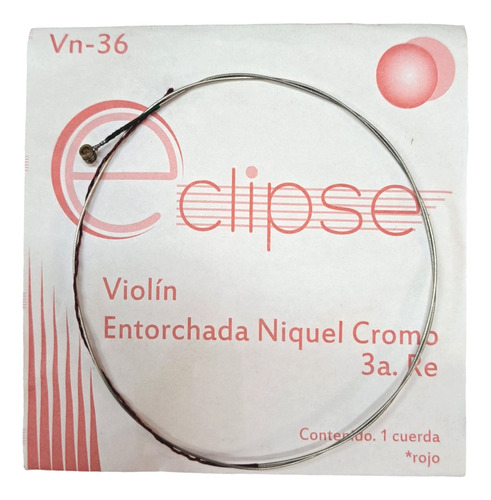Cuerda 3ra. Para Violin Eclipse Vn-363