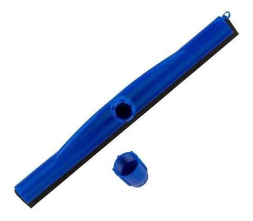 Rodo Dry 35cm Borracha Dupla Profissional Plástico Bralimpia Cor Azul