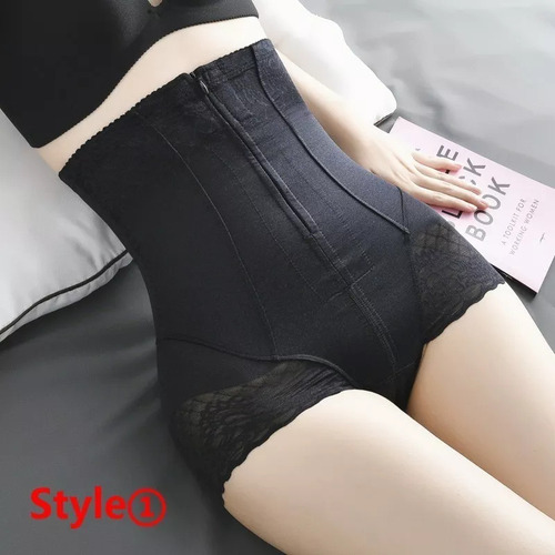 Bragas Control Abdomen Cinturón Alto Para Mujer Fajas Cor