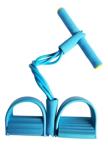 Elástico Treino Extensor Exercícios Academia Em Casa Fitness Azul-ce