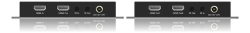 Extensor Hdmi Hdbaset 40m Com Poh, 4k 60hz 4:4:4 E Hdr