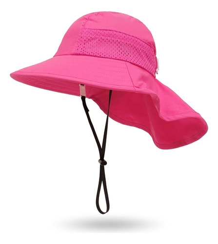 Sombrero Sol Para Niños Y Niñas, Protección Upf 50+, Gorras