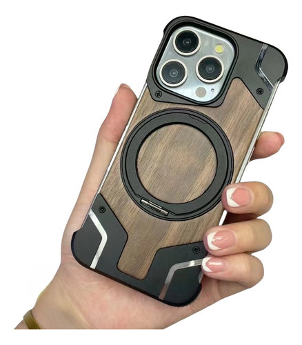 Capa Walnut Para Celular Apple 16promax