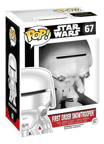 Funko Pop Snowtrooper First Order 67 Orig Star Wars Scarlet
