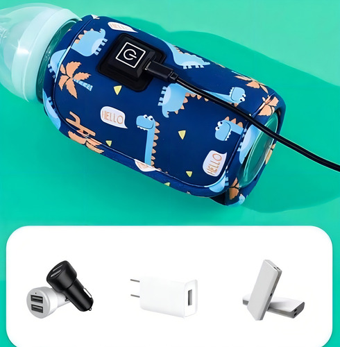 Aquecedor Mamadeira Regulagem Temperatura 3 Niveis Usb 110v/220v