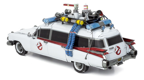 Maqueta Metalica Metal Earth Ecto-1 Cazafantasmas Figura 3d