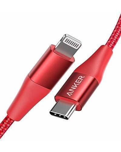 Anker - Cable Usb C Cargador (certificado Apple Mfi, Powerli