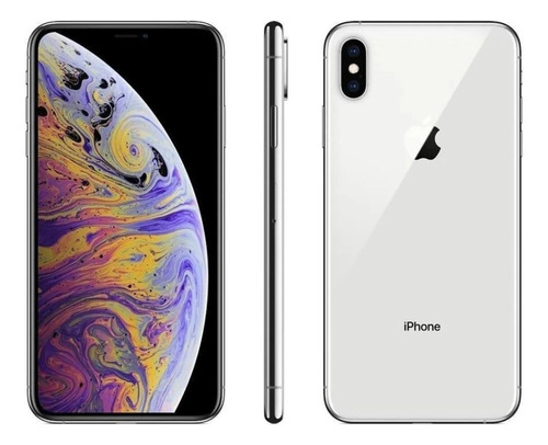  iPhone XS Max 64 Gb Plata, Liberado A Meses Sin Interese. (Reacondicionado)