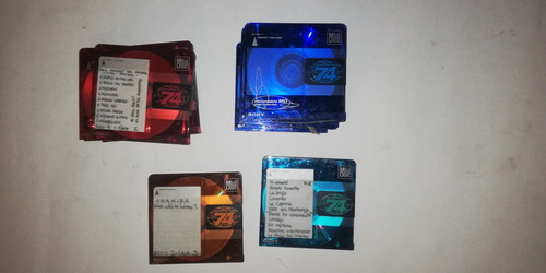 Minidisc Sony Colores 