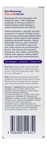 Serum Cerave Con Vitamina C Y Ácido Hialurónico 30 Ml (1 Paq