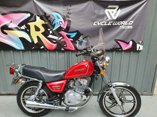 Suzuki Gn 125 Impecable 2015 Primera Mano Mano Tarjetas