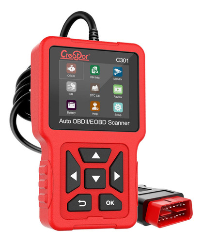 Creator C301 Obd2 Escaner Obdii Lector De Codigo Herramienta