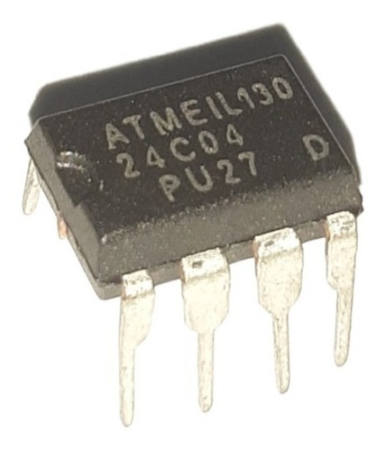 24c04 Circuito Integrado Memoria Eeprom  5v 8 Pin Pack 4