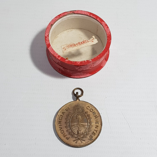 Antogua Medalla 1921 Corrientes Centenario Rossi Mag 60128