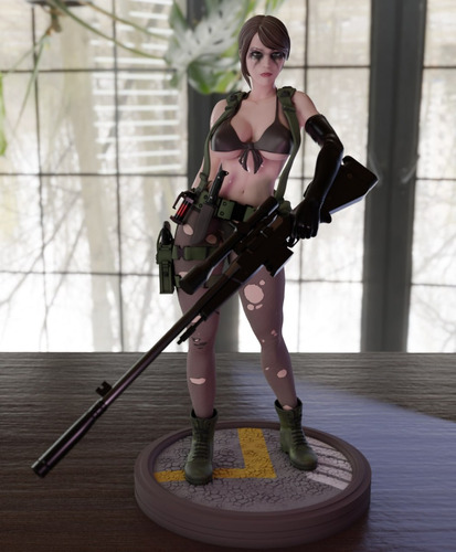 Archivo Stl Impresión 3d - Metal Gear - Quiet + Nsfw - Momoj