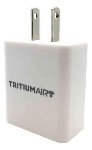 Cargador De Pared Tritium Air Ta10 2 Puertos Usb+cable Micro Color Blanco