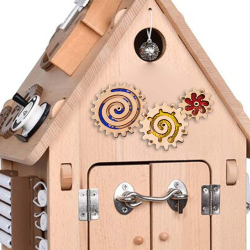 2 Accesorios De Tablero Ocupado De Bricolaje Para Niños
