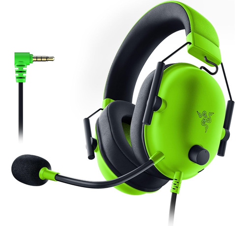 Audífono Gamer Razer Blackshark V2 X Tecnología 7.1 (verde)