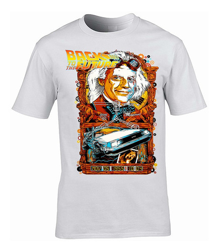 Remera Back To The Future 01 - Estampa Digital