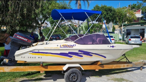 (vendo Ou Troco) Lancha Lagoon 17 Pés