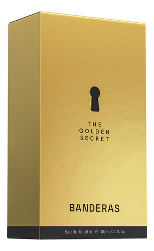Antonio Banderas El Secreto Dorado para Hombre Eau de Toilette 100ml Blz