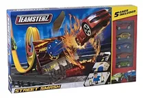 Comprar Pista Lanzadora Street Smash Con 5 Autos Teamsterz Wabro