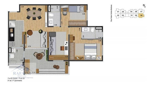 Imagem 17 de 21 de Apartamento Com 2 Dormitórios À Venda, 59 M² Por R$ 428.000,00 - Vila Guilherme - São Paulo/sp - Ap0860
