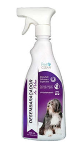 Desembaraçador Em Spray Pet Clean Para Cães E Gatos 500ml