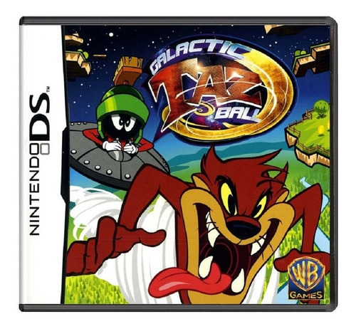 Jogo Galactic Taz Ball Nintendo Ds Midia Fisica Wb Games