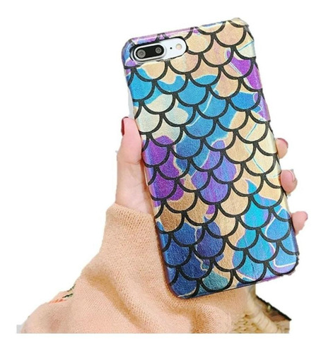 Funda Para iPhone Escamas Pavorreal Dragon Hombre Mujer 3d