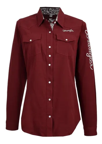 Blusa Vaquera Wrangler Mujer