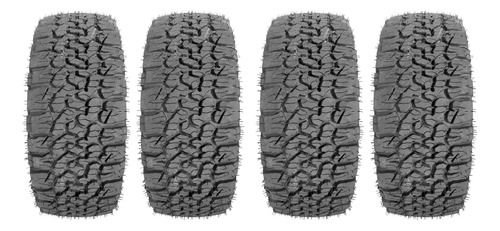 Kit 4 Pneu 265/65/17 Bf Remold Com Borracha Vipal E Garantia