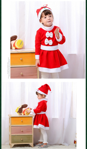 Noel Papá De Ni?os Para Para Disfraz Peque?os Navidad