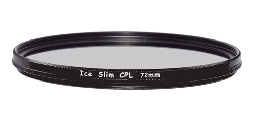 Ice Slim Cpl 2.835 In Filtro Circular Polarizador Optico 72