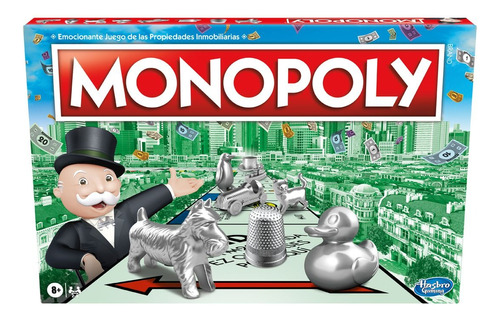 Juego De Mesa Monopoly Clásico Hasbro