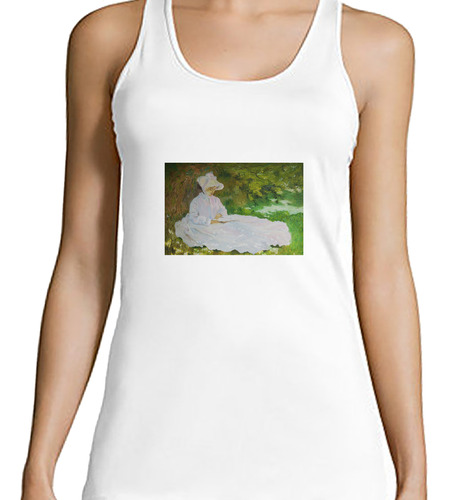 Musculosa Mujer Monet Pintura Relismo Hermoso Color M3