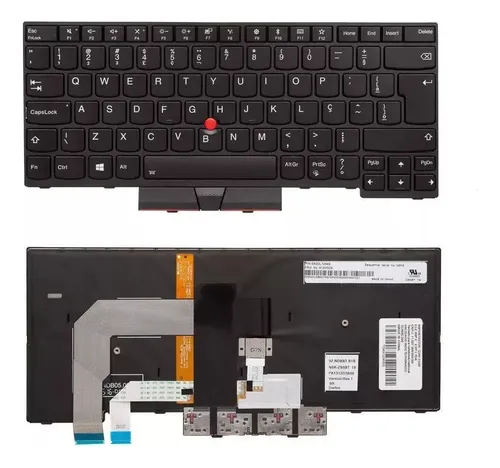 Touche De Clavier AZERTY Français Pour Lenovo ThinkPad - Remplacement T480, T490, L480 Et Plus